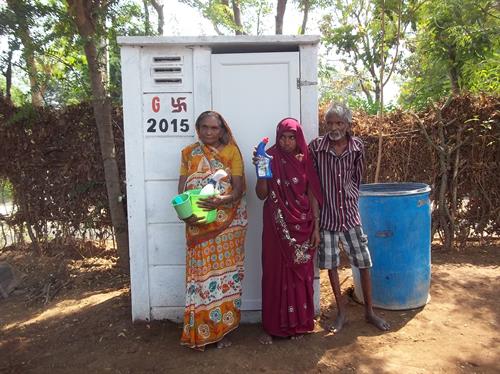 Household Sanitation Latrine Unit @ Angadh Village
